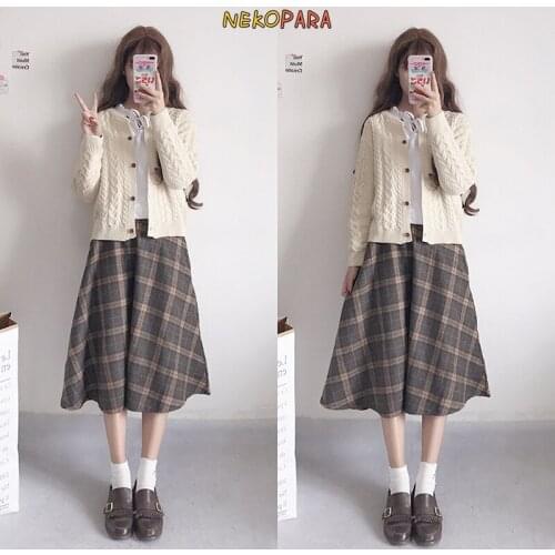 Женские юбки с высокой талией Neko Para China At AliExpress