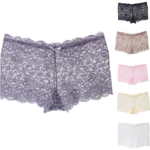 2021 New Lace Panties Briefs Women High Waist Plus Size Sexy Lingerie Female Lifting Underwear Seamless Breech Shorts