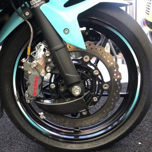 Brake Disc Cooler Motor Air Ducts Pipe Radiator Cooling For Suzuki GSXR 1000R 1000 600 750 Hayabusa GSXR1300 B-KING GSX 1300BK