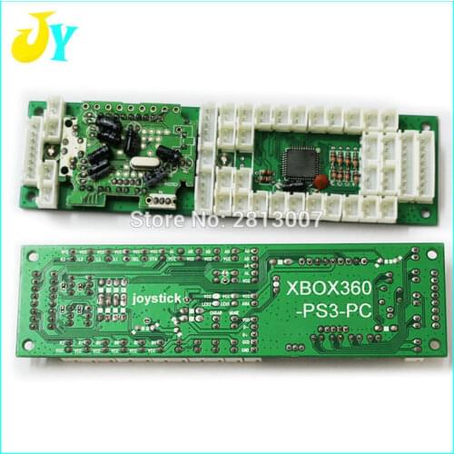 PC- PS3 - XBOX 360 3 in 1 USB Controller, encoder,USB control board arcade joystick Controller Arcade computer PCB chips