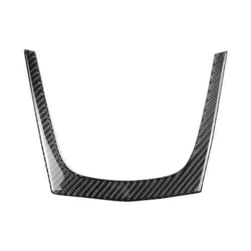 Fit For Cadillac xt5 2016-2017 carbon fiber central control U-shaped frame decoration Interior modification