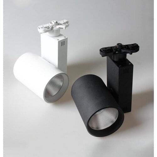 40W LED COB Track Spot light LED Surface mounted AC85V-265V 360 Rotation Newest LED wall lamp LED Ceiling light