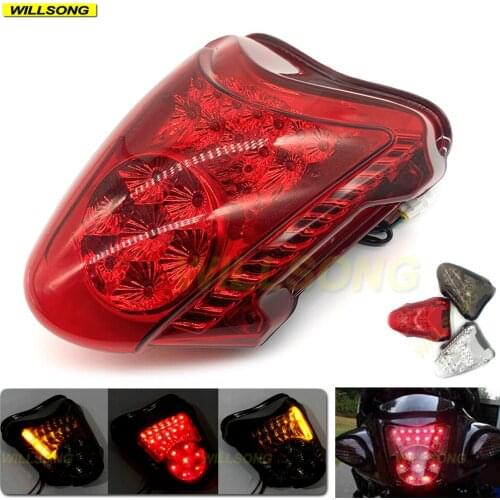 LED Rear Tail Brake Light Blinker Turn Signal Integrated Lamp For SUZUKI GSX1300R HAYABUSA 2008-2014 Year Motorcycle Accessories
