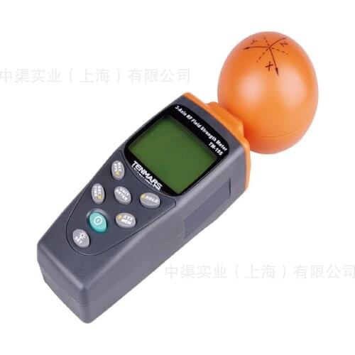 TM-195 3-Axis RF Field Strength Meter High-frequency Electromagnetic Radiation Detector Liquid-crystal Triaxial