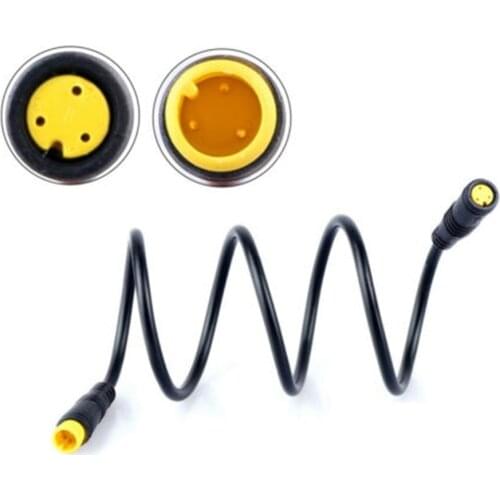 EBike Electric Bicycle 3 Pin Sensor Thumb Throttle Extension Cable For BAFANG 57cm Expand Gear Sensor Thumb Throttle Cable