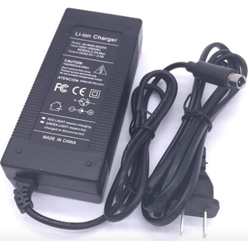 Universal Electric Skatebaord Charger Battery Adapter 42v 2A for Xiaomi Mijia M365 Ninebot Es1 Es2 Electric Scooter Part Charger