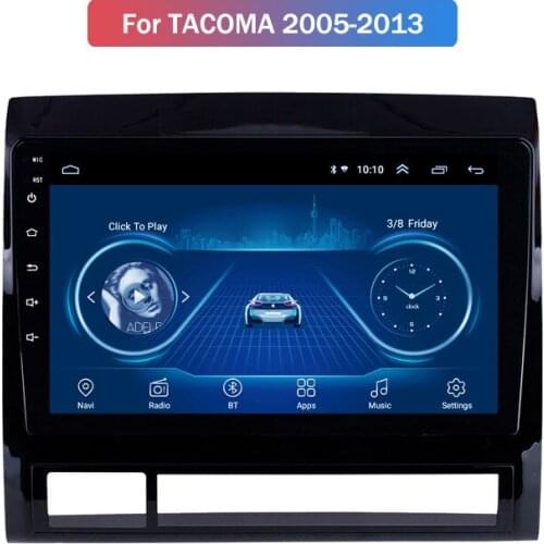 Universal Android 9 Car Radio Touchscreen GPS Multimedia Player For Toyota Tacoma 05-13 Android Car Multimedia GPS Navigator