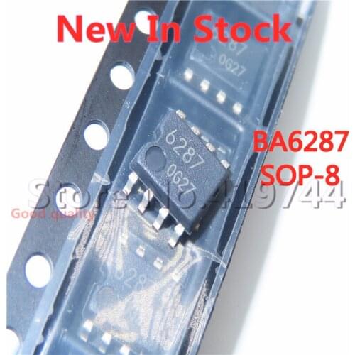 5PCS/LOT BA6287F-E2 BA6287 6287 SOP-8 motor drive chip DC controller In Stock NEW original IC