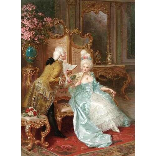 Diamond Painting Queen Aristocratic Life Pictures Cross Stitch Diamond Embroidery Home Decoration Diamond Mosaic Wall Stickers