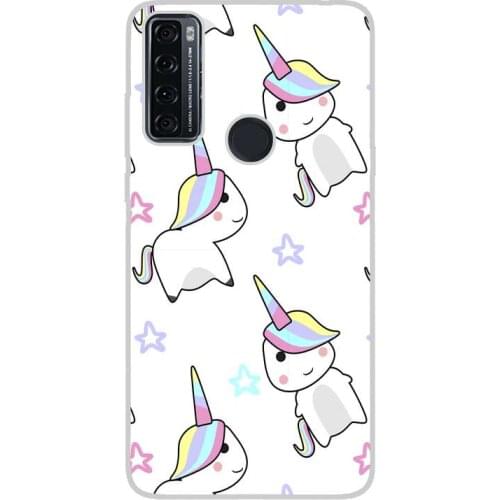 Compatible with TCL-20-SE-4G silicone gel tpu case cover case custom drawing design anti-shock funny 006 case