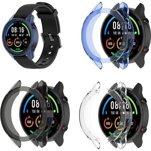For Xiaomi Mi Watch Color Sport Case Soft Cover Ultra-Slim TPU Protectorm For Xiaomi Color Sport Shell Frame Accessories