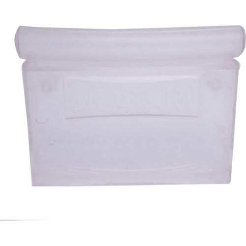 H 10pcs Clear Cartridge Case Shell Replacement for Atari Jaguar Systems with 2 screws