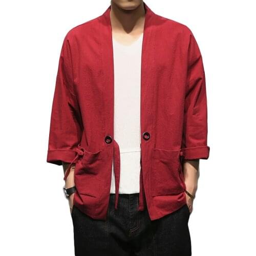 Samurai Crane Japanese Style Kimono Haori Men Women Cardigan Chinese Dragon Traditional Japanese Clothing Asian Clothes Japanese