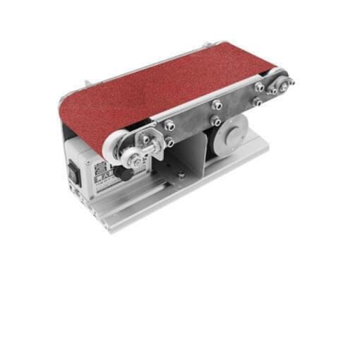 220V Multifunctional Desktop Belt Machine Diy Electric Polishing Machine Metal Woodworking Sanding Machine