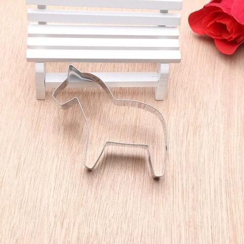 New Arrival 1pcs Cookie Molds Animal zebra Shape Cookie Molds Stainless Steel Decoration Cookie Cutter Baking tools