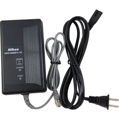 NEW Q-75E Q75E Charger for Nikon BC-65 BC-80 battery total station 4-PIN