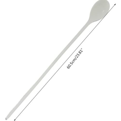 R2JC Plastic Wine Cocktail Mixing Spoon Long Handle Stirrer Stirring Spoons Ice Tea Spoon Home Kitchen Bar Tool