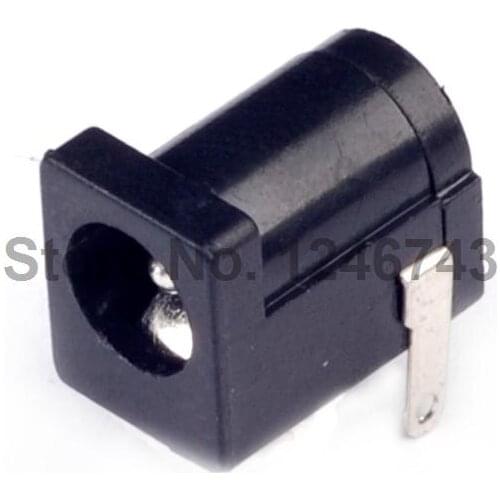 50PCS/LOT Female DC Power Jack Supply Socket 5.5X2.1mm