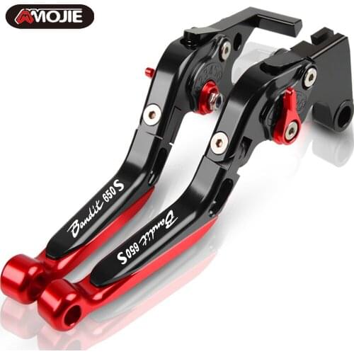Motorcycle handbrake Folding Extendable Moto BANDIT650S Adjustable Clutch Brake Levers FOR SUZUKI BANDIT 650S 2015