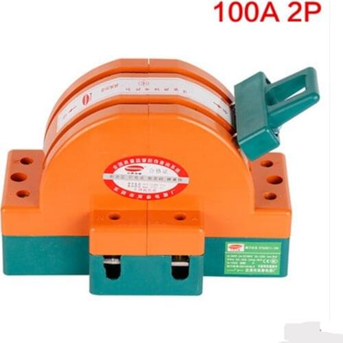 STSHK11-100A/2P:Dual power supply load/Household knife switch lzx