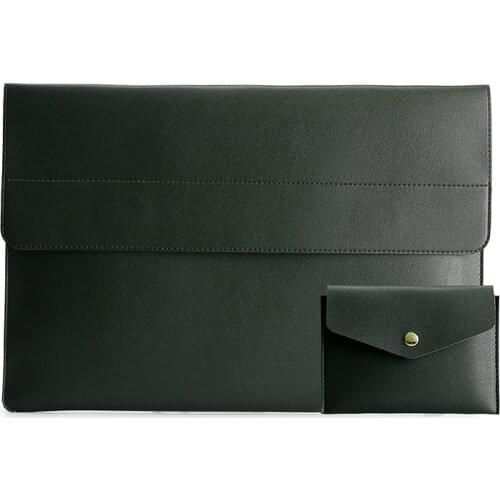 Laptop Sleeve Bag for Huawei Matebook D14 PU Leather Waterproof Notebook Liner Case for Huawei D14 Magicbook14 15 13 X Pro