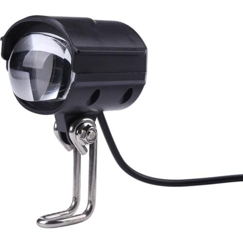 E-Bike Electric Bike LED Front Light E-Scooter Bicycle Waterproof Flashlight Horn Headlight Horn Set Front Bicycle Accessories