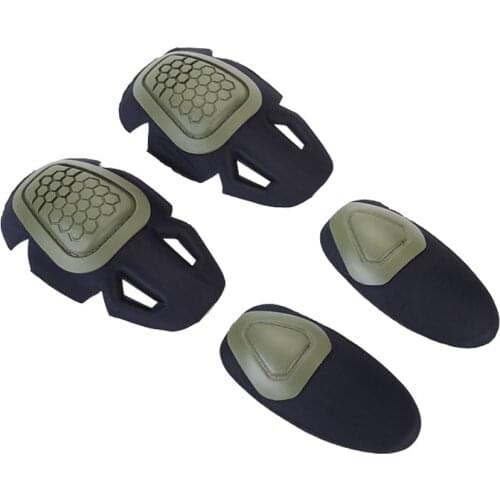 Tactical Knee Pads Elbow Pads Frog Suit G3 G4 Style Combat Uniform Insert Protector Paintball Support Set Outdoor Protective Pad