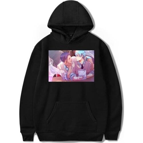 Japanese Kuroko No Basket Anime Men Hoodies women Streetwear Graphic Winter cool leisure Fashion Unisex Long Sleeve Sweatshirts