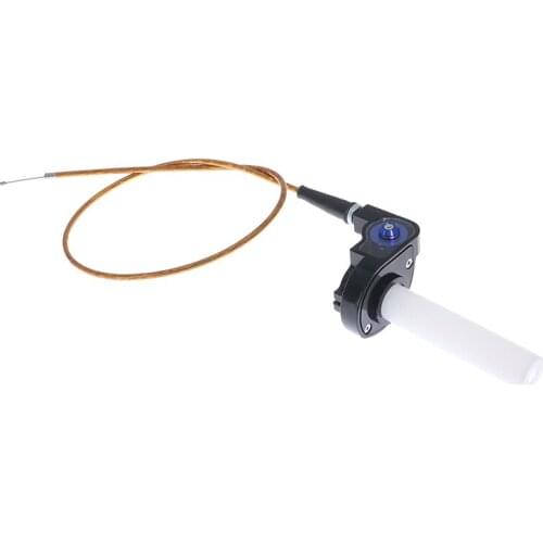 Grips Settle Twist Throttle Clamp Plastic Aluminum With Throttle Cable For Motorcycle Pit Dirt Bike Motocross ATV Offroad Quad