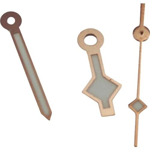 3pcs/Set of Blue Luminous Watch Hands Silver Rose Gold Watch Hands Watch Accessories for 2824 Movement