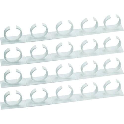 4 Pcs Kitchen Spice Jar Rack Wall-Mounted Adhesive Seasoning Bottles Holder Cabinet Door Hooks Spice Bottle Hanging Clip