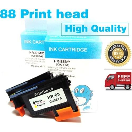 88 printhead compatible for for88 print head C9381A C9382A print head replace for 88 L7580 7590 K5400 K550 K5300 K8600