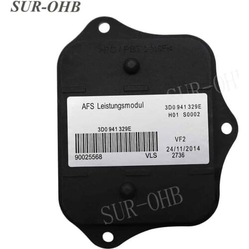 Headlight Cornering Ballast 3D0941329E AFS Leistungsmodul Module 90025568 For V W Golf MK7 AUD -I Q5 8R Adaptive front lighting