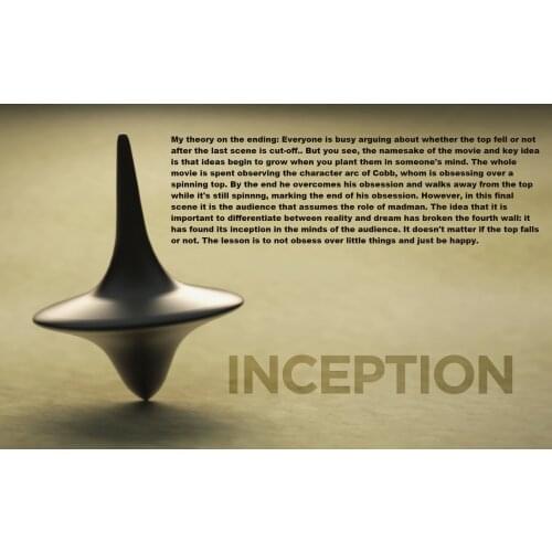 More style Inception Painting quality Reying Art Film Print Silk Poster Home Wall Decor 24x36inch