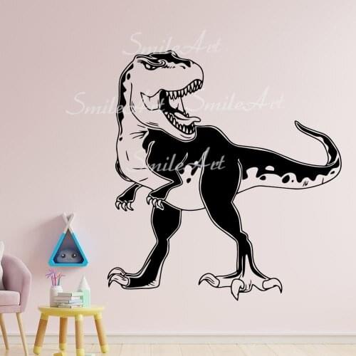Beauty Dinasour Wall Sticker Home Decoration Accessories For Kids Rooms Decoration Decal Creative Stickers