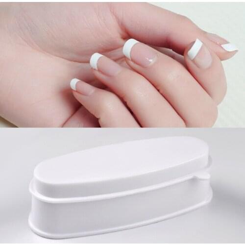 Navida Dip Powder Recycling Tool Mess-Free Nail Glitter Rhinestones Recycling Box Nail Art French Mold Tray Holders Jars