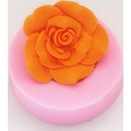 New The little flower fondant cake molds soap chocolate mould for the kitchen baking FM244