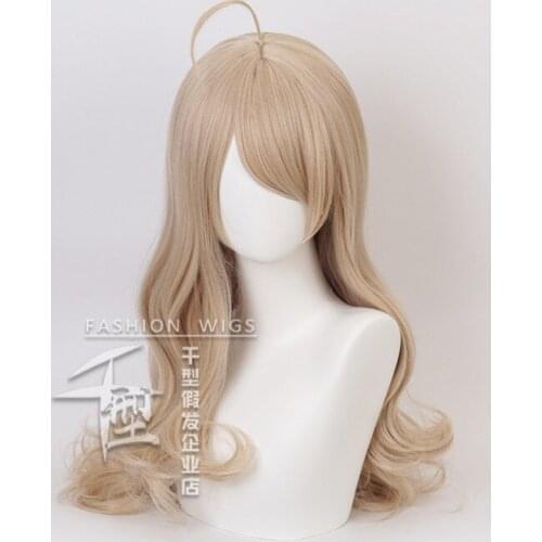1:1 Danganronpa: Akamatsu Kaede Cosplay Wigs Mioda Ibuki Playing Short Colorful Long Straight Hair Halloween Wigs