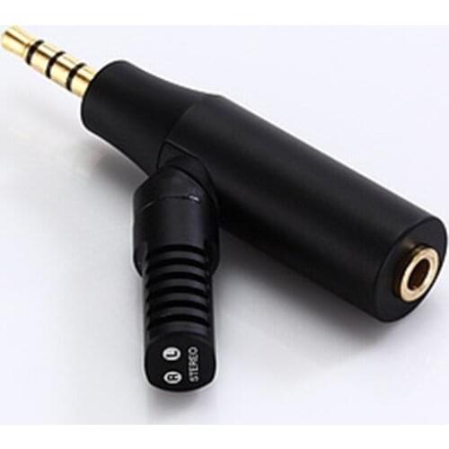 3.5mm Jack Mic Portable Mini Portable Digital Stereo Microphone Recorder