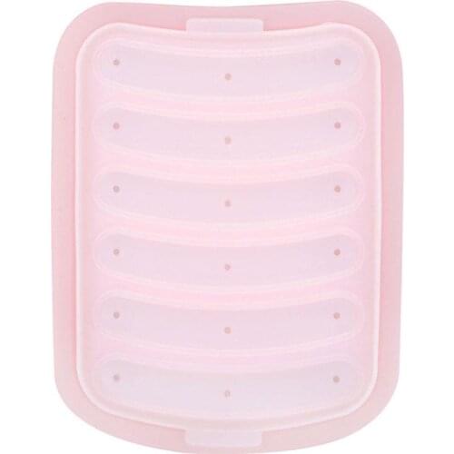 Silicone Mold DIY For Making Hot Dogs Sausage Non-Stick 6-Cavity Supplementary Meat Sausage Mould Baking Tool Kitchen Gadgets