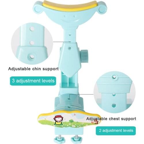 Sitting Writing Posture Corrector Silicone cushion ABS material Height adjustment for Students Kids Eye Protect Posture Adjust