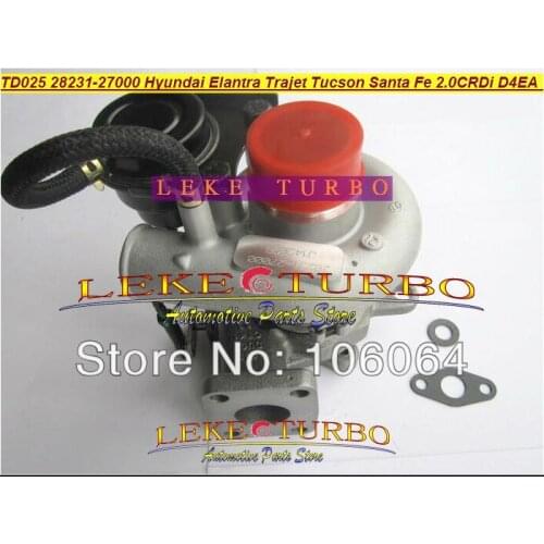 TD025 28231-27000 49173-02412 28231 27000 Turbo For KIA Carens For Hyundai Elantra Trajet Tucson Santa Fe 2000- D4EA 2.0L CRDi