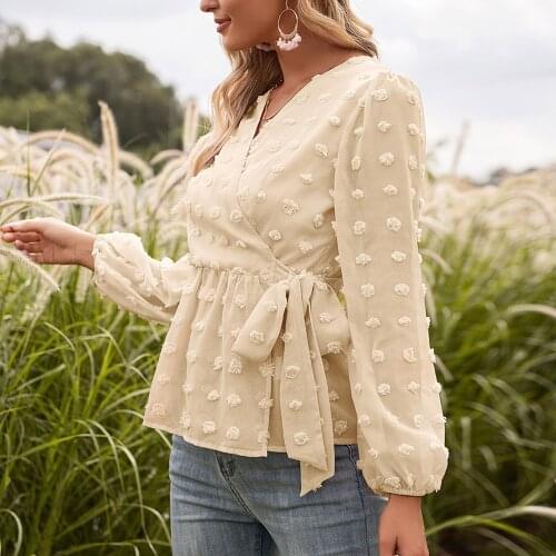 2021 Summer Casual Tee Tops Women Tshirts Long Flare Sleeve Solid V-neck Sexy Tees Cropped Shirts Sexy Ruffies Short Shirt Tops