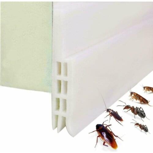 1Pcs Sliding Sealing Strips for Door Guard Stopper Twin Door Decor Protector Doorstop Draft Dodger Energy Saving Home