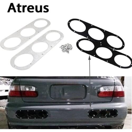Atreus 2X Car Styling Bumper Race Deflector Air Diffuser Panel For VW Polo Passat B6 Touran Golf 4 7 Skoda Octavia A5 A7 Rapid
