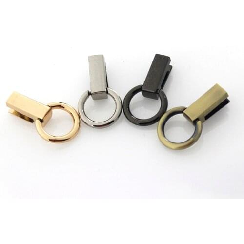 2pcs Metal Bag Side Edge Hang Buckle Fashion Clip Buckle for DIY Leather Craft Bag Strap Belt Handle Shoulder Accessories