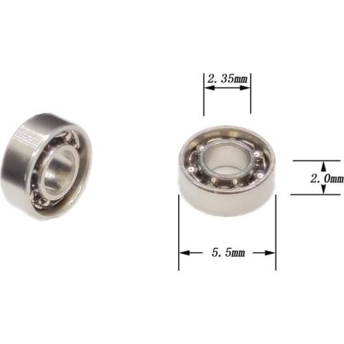 20pcs Dental Handpiece bearing S628 2.35x5.5x2mm P4 stainless steel ball bearings for 20:1 planter 50000rpm no heating