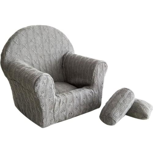3 Pcs/set Newborn Baby Posing Mini Sofa Arm Chair Pillow Infant Photography Prop R7RB