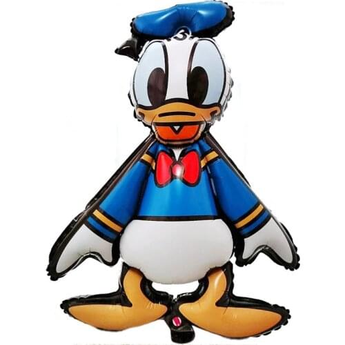 3D Disney Donald Duck Aluminum Foil Balloon Birthday Party Decoration Children Gift Cartoon Decoration Balloon Baby Gift