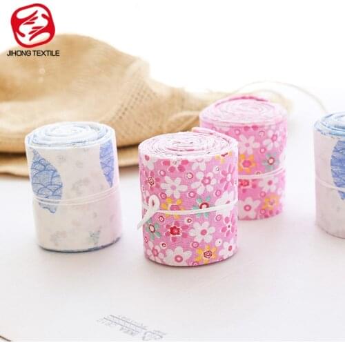 7 Pieces/Set Of Classic Cotton Printed Patchwork Soft And Thin Fabric For DIY Hand-Sewing Material 6.5*110 Cm/Piece T7866